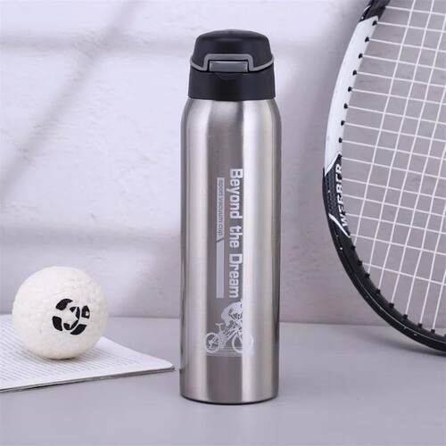 500ML Vacuum Stainless Steel Bicycle Water Bottle: Double Wa