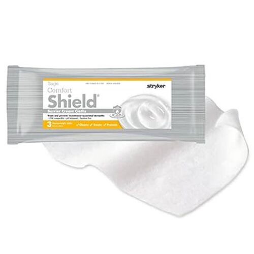 Comfort Shield Barrier Cream Cloths - 3 cloths/pk - Incon