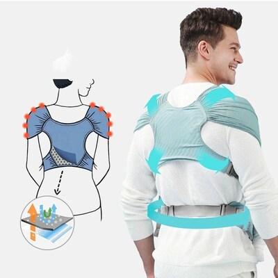 Ergonomic Newborn Baby Carrier Sling Wrap Backpack Handsfree