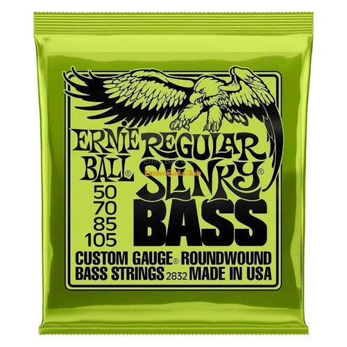 Ernie Ball Bass Strings Regular Slinky Nickel-plated Rust-pr