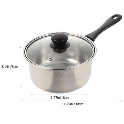 Stainless Steel Pot Non Stick Griddle Pan Kitchen Cooking