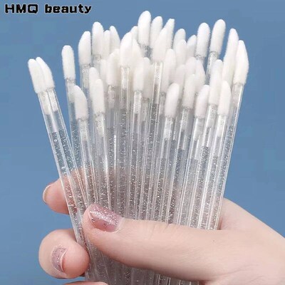 50Pcs Crystal Eyelashes Brushes Individual Lash Removing Cle
