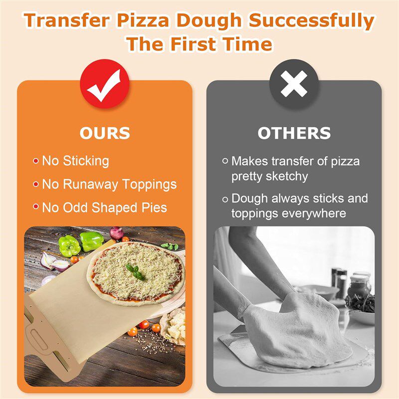 Sliding Pizza Peel Shovel Pala Pizza Scorrevole  Spatula