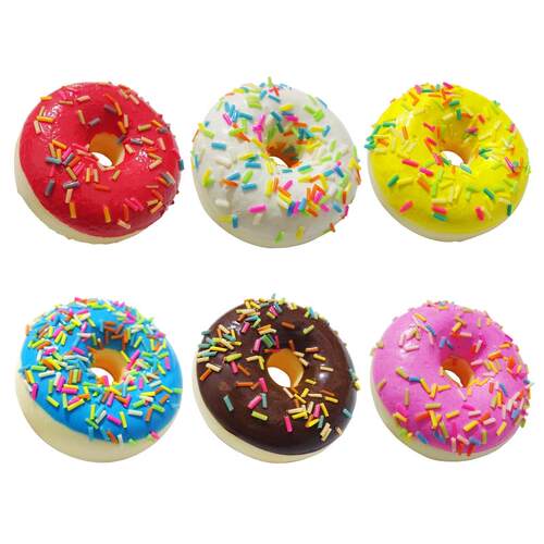 6.2cm DIY Doughnut Novelty Toy Antistress Squichy Slow Risin