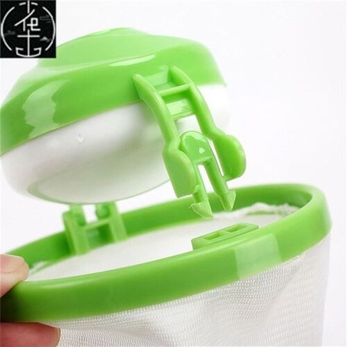 Washing Machine Lint Filter Bag Laundry Mesh Hair Catcher Fl