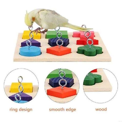 Bird for Parakeets Chewing Improving Color Discrimination