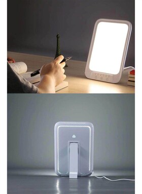 LED Daylight Lamp Cool & Warm Light Therapy Lamp Against Dep