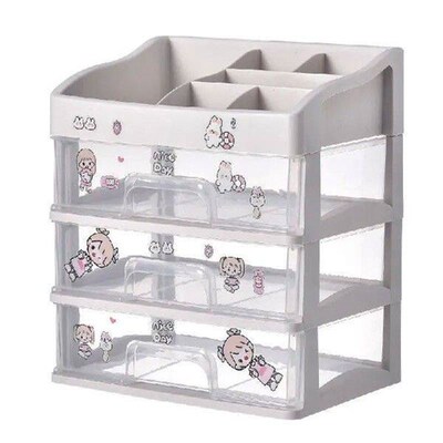 Multi-storey Drawer Desktop Organizer Desk Storage Box Free