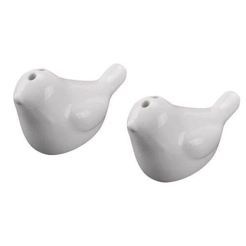 1 Love Ceramic Salt and Pepper Shakers Wedding Favors -