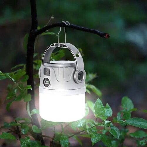 Camping Solar Lights Outdoor Tent Light Foldable Picnic Lant
