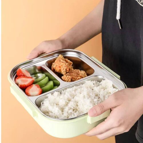 Food Container Bento Box Stainless Steel Lunch Box for Kids