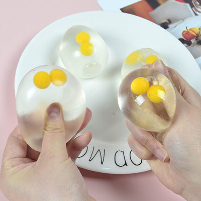 Squishy egg vent Toys squeezy Stress balls Halloween发泄鸡蛋
