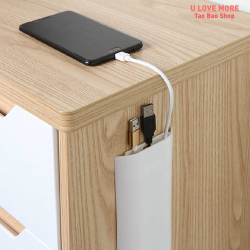 Home office line Storage Box Cable Organizer Wire Holder Hom