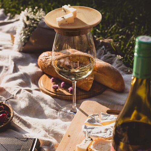 Wine Glass Charcuterie Topper防杂物喷溅红酒杯盖杯垫甜品托盘