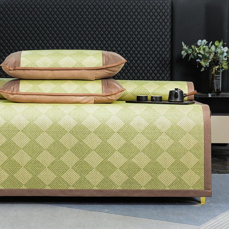 冰丝凉席三件类母婴级藤席面高档家用夏季竹席两用冰丝软席,床上用品,藤席,淘宝优惠券,粉丝福利购,淘宝优惠卷