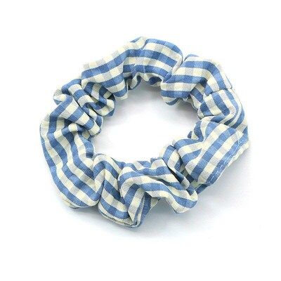 Cute Striped and Checkered Hair Ropes Fashionable Ins Univer