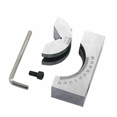 Hot Toolmaker Precision Gauge Micro Adjustable Angle V Block