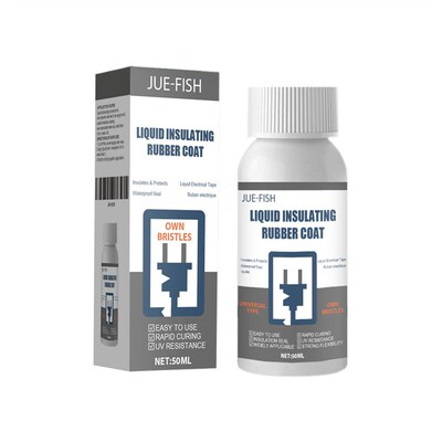 JUE-FISH Electrical Circuit Board Liquid Insulation Tape Wat