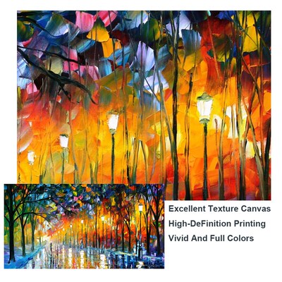 Abstract Landscape Knife Art Painitngs On the Wall Art  Pict