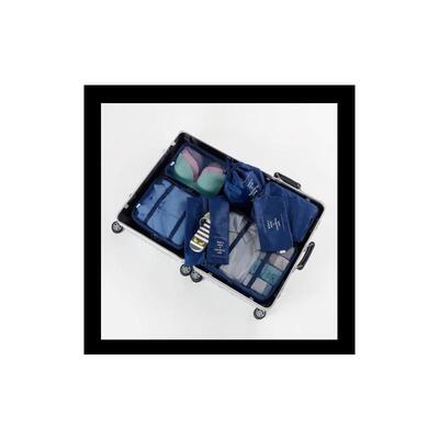 8/6 pieces Set Travel Organizer Storage Bags Suitcase