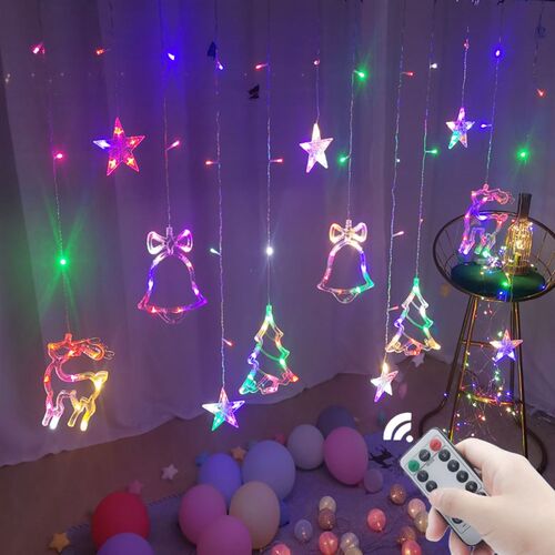 220V EU/110V US LED Christmas Lights Star Lamp Fairy Curtain