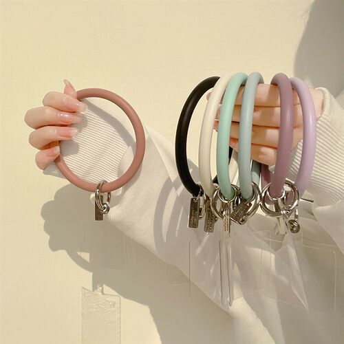 Silicone Phone Case Lanyard Ring Loop Grip Wrist Strap Cover
