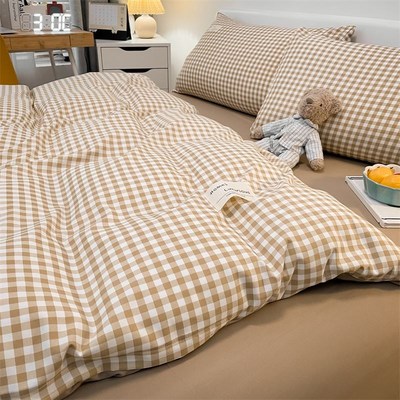 mono color sheet bedsheet bed linen spread cotton bed cover