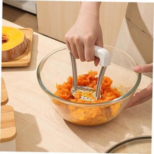 Stainless steel mashed potato masher household kitchen tools