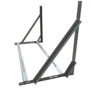 空调外机支架角铁架带横杆2匹3匹5匹P7匹空调架喷涂防锈空调铁架