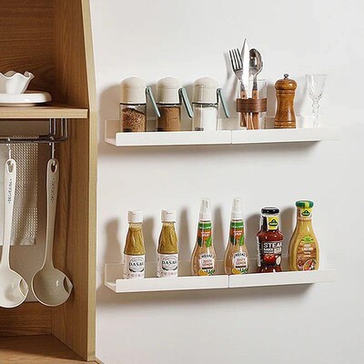 Bathroom Shelf Makeup Storage Organizer  Rack Self Adhesive
