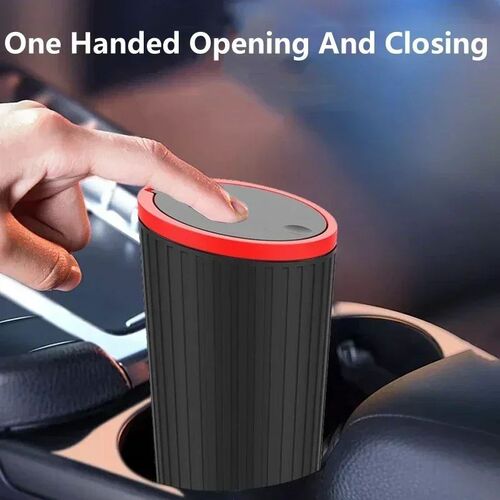 Car Trash Bin Can Mini Auto Dust Organizer Car Interior Rubb