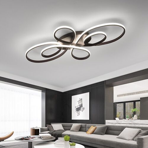 Modern LED ceiling Lights dimmable living room dining room b
