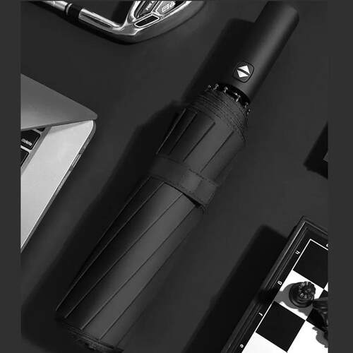 Black Glue Fully Automatic Umbrella With Thick And Durable K