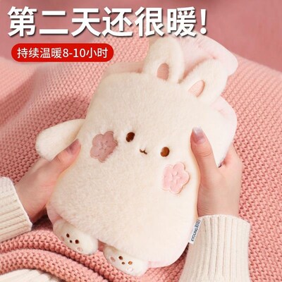 Kawaii Winter Hand Warmer Plush Hot Water Bottle Cartoon An