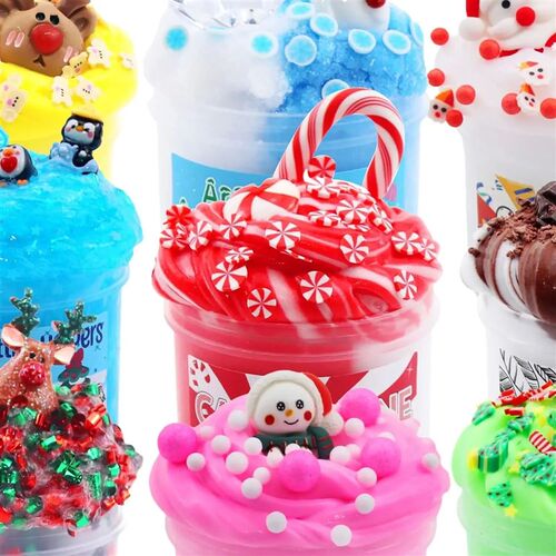Kids Advent Calendar 24 Days DIY Slime Cake 2025 Halloween C