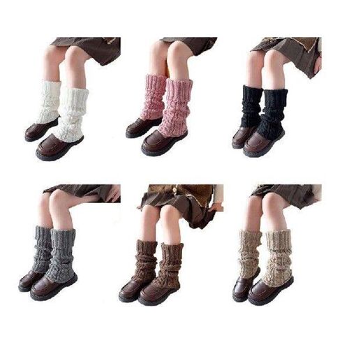 Girl Knee High Socks for Dress Toddler Winter Slouchy Socks