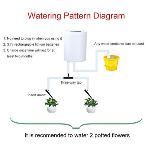 2Model Automatic Watering Machine Garden Equipment Plant Dri