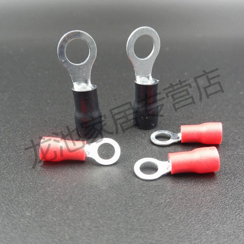 RV2-8接线端子O型 预绝缘圆形 冷压接线头线耳 黄铜 1000只,电子/电工,接线端子,淘宝优惠券,粉丝福利购,淘宝优惠卷