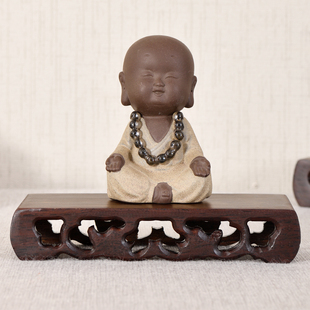 红木雕刻工艺品摆饰底座实木中式仿古花盆奇石头玉器古董摆放架子