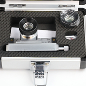 Y511B纺织物面料密度镜镜头10倍20倍放大镜经纬仪纬密仪目数镜