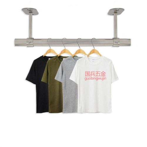 侧装顶装不锈钢加长固定座杆子窗帘布32支撑架托架15cm20cm法兰座