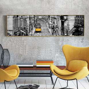 金色梦呓 现代简约风景卧室床头装饰画客厅挂画壁画摄影餐厅墙画