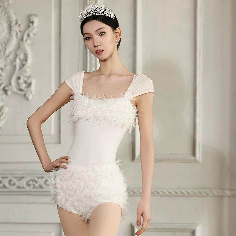 danzbaby新款芭蕾舞舞蹈服体操服体服成人练功服专业空中形体B289