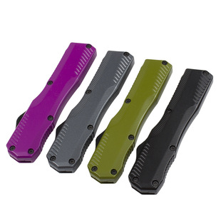 卡秀9000 锌铝合金手柄 户外配件刀柄 黑柄 绿柄 紫柄 灰柄