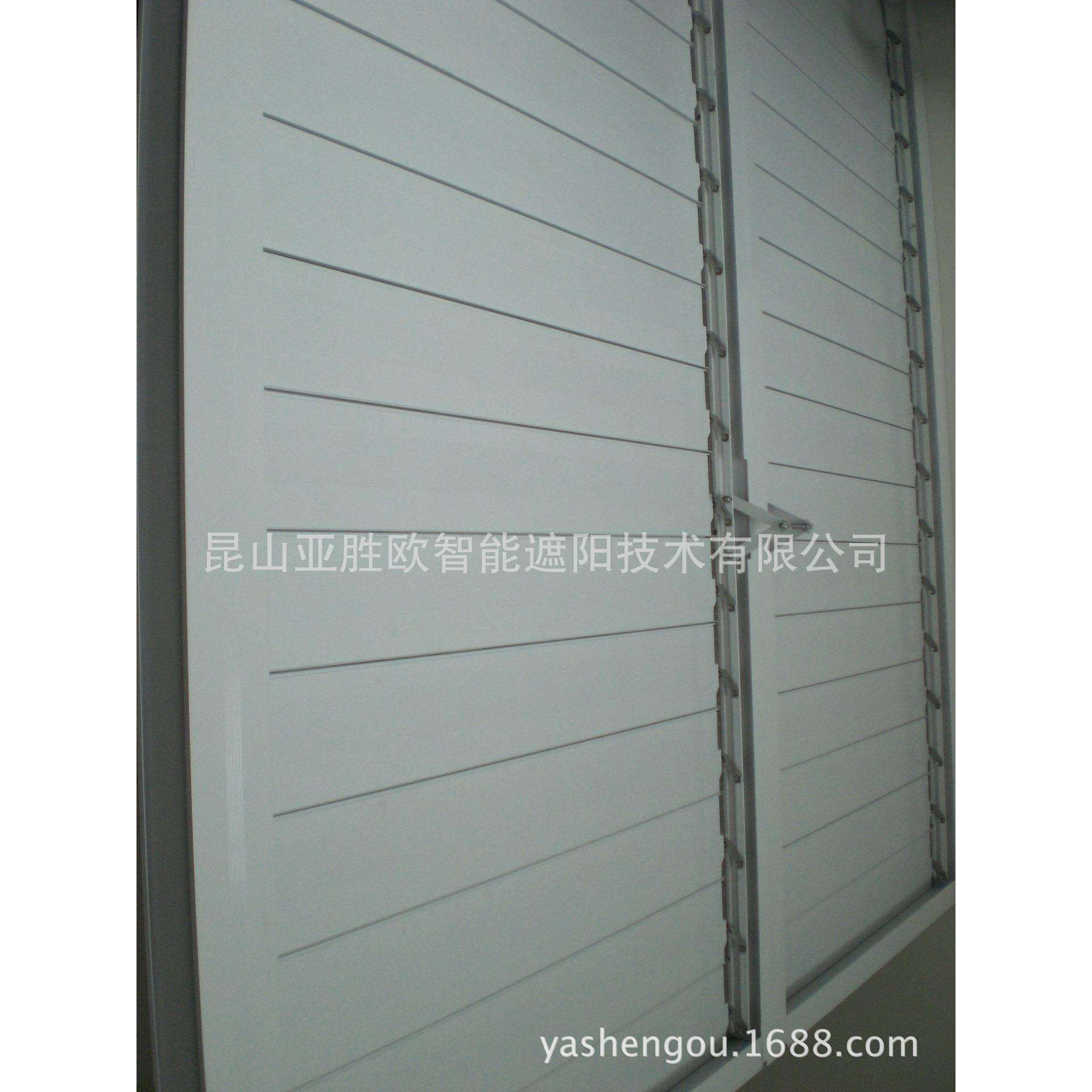 供应百叶窗 铝合金材质,中空结构,密封性好,防雨性能好