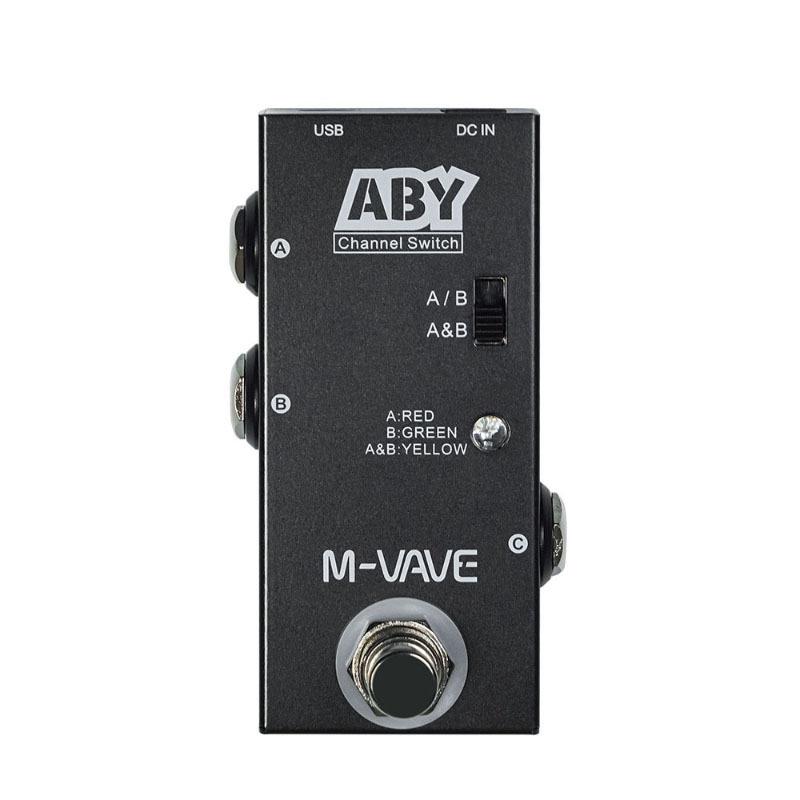 M-VAVE路线选择器ABY音频分线器 吉他效果器线路AB盒选择单块踏板