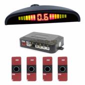 小车通用小月牙前雷达16.5mm探头倒车雷达防撞探头蜂鸣提示距离