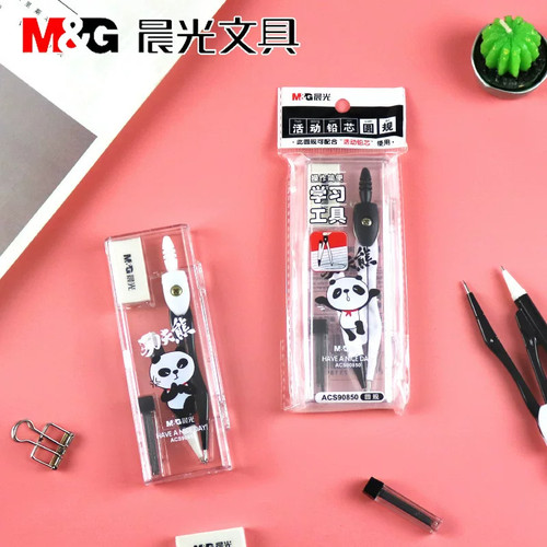 晨光圆规熊猫哈噜ACS90850