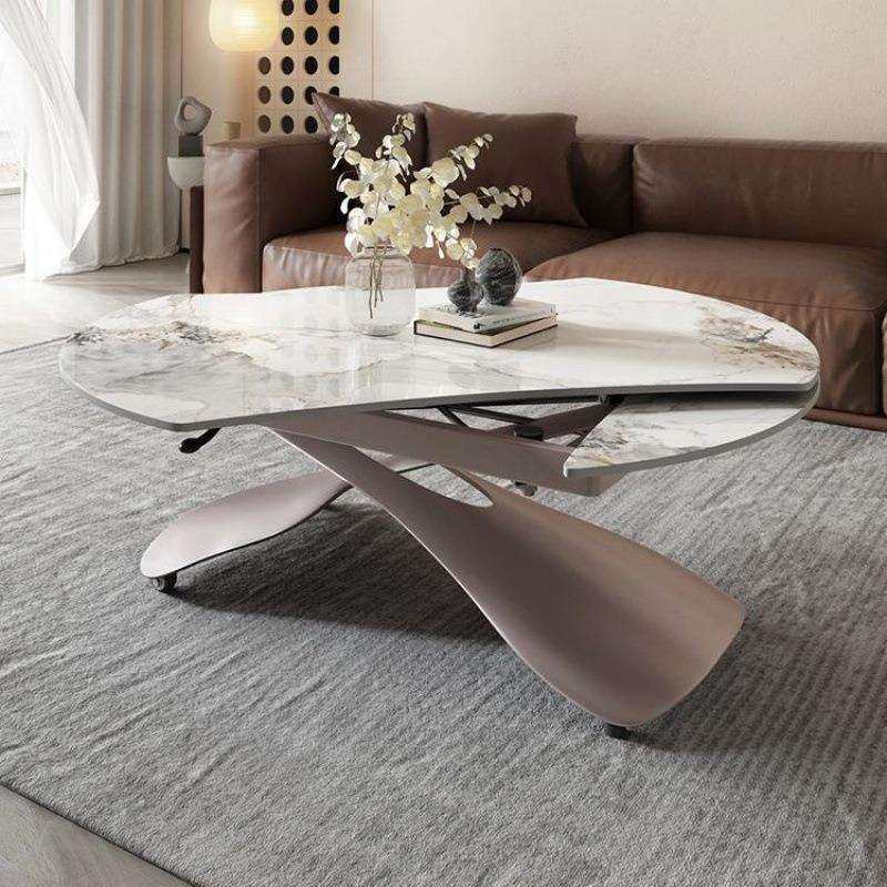 岩板升降移动茶几餐桌两用一体式小户型家用多功能旋转圆茶桌,鲜花速递/花卉仿真/绿植园艺,割草机/草坪机,淘宝优惠券,粉丝福利购,淘宝优惠卷