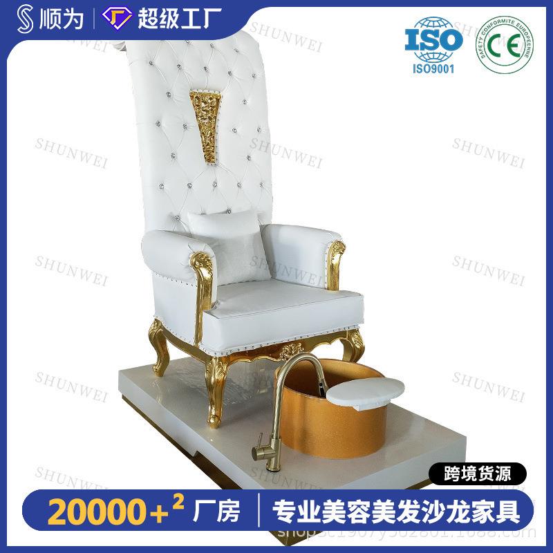 足浴美甲椅修甲按摩水疗椅修甲专用沙发泡脚足疗沙发沐足足浴沙发